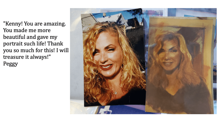 Peggy Portrait from Photo